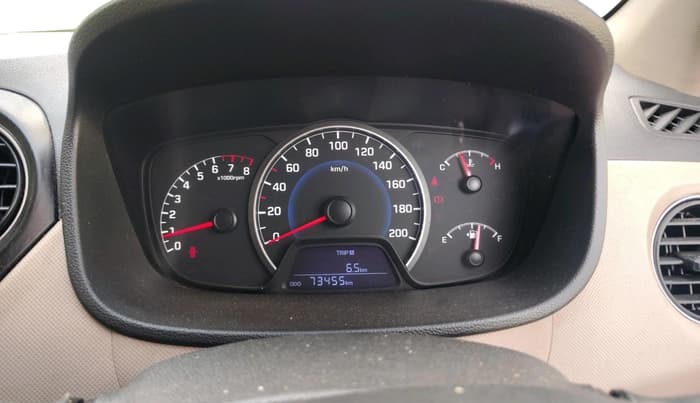 2013 Hyundai Grand i10 MAGNA 1.2 KAPPA VTVT, Petrol, Manual, 73,456 km, interior