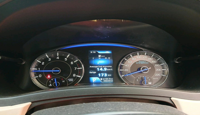 2023 Maruti Ciaz ZETA AT 1.5  SHVS PETROL, Petrol, Automatic, 35,049 km, interior