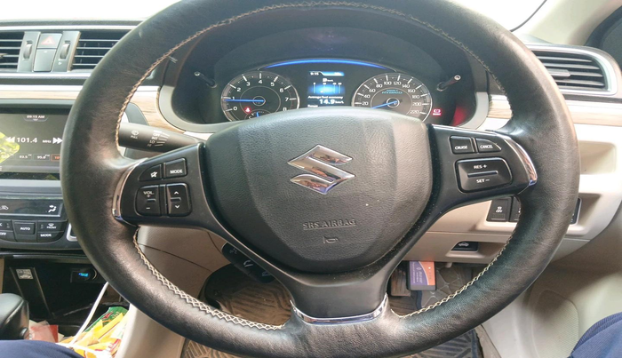 2023 Maruti Ciaz ZETA AT 1.5  SHVS PETROL, Petrol, Automatic, 35,049 km, interior