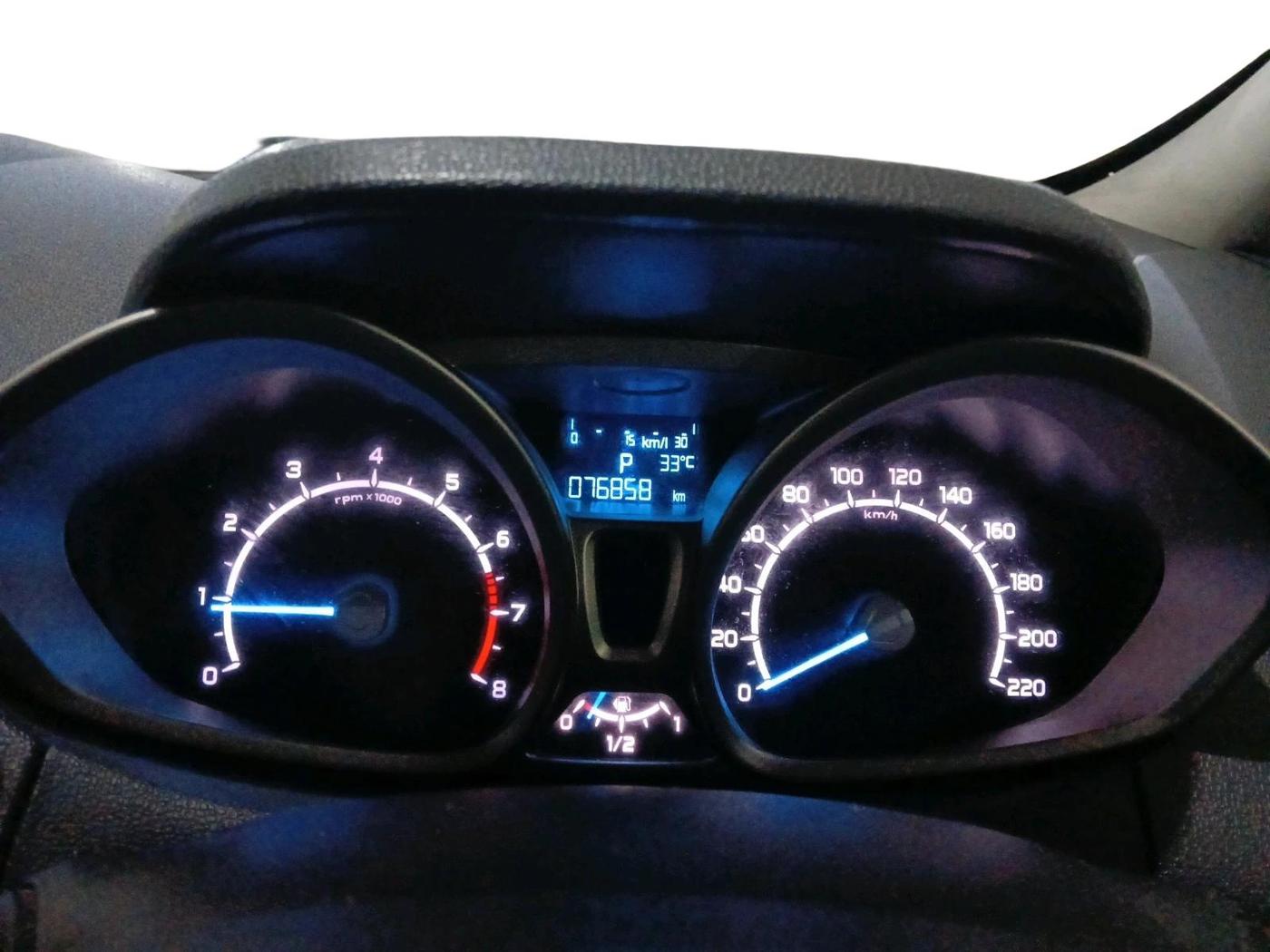 2016 Ford Ecosport TITANIUM 1.5L PETROL AT, Petrol, Automatic, 76,858 km, interior