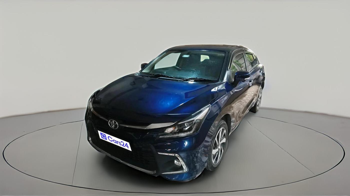 2022 Toyota Glanza V AMT, Petrol, Automatic, 33,546 km, exterior