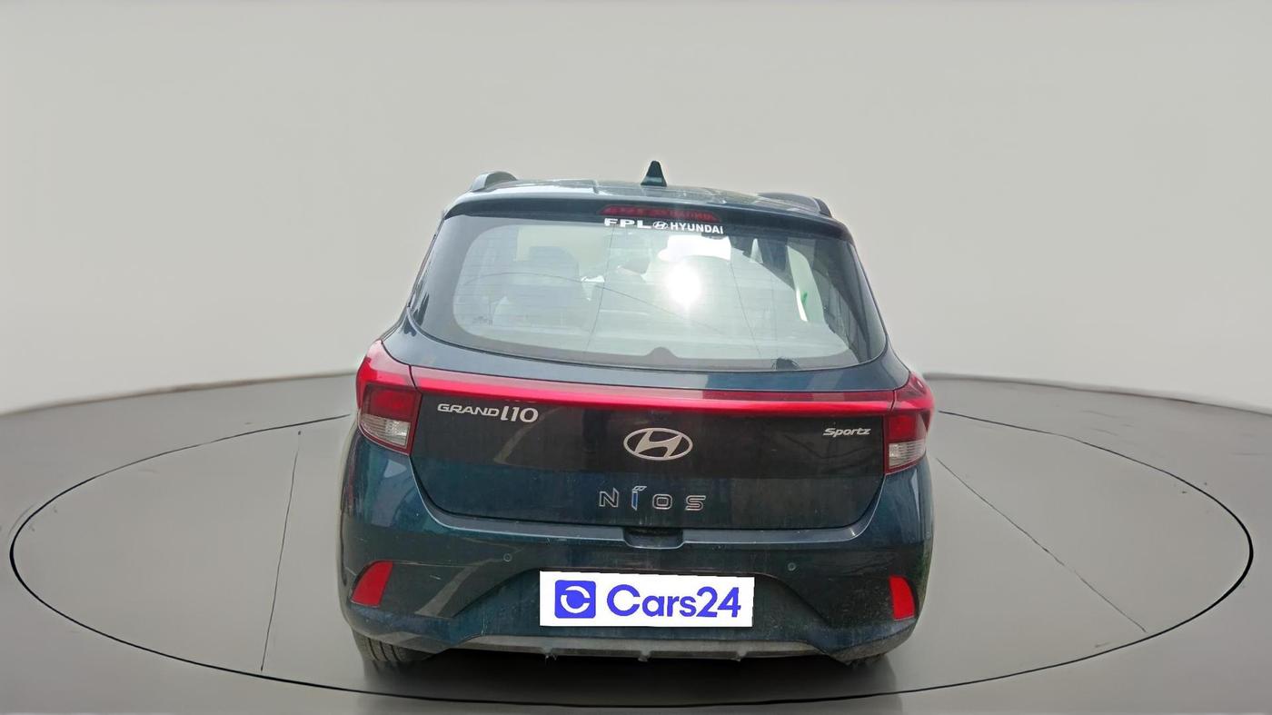 2024 Hyundai GRAND I10 NIOS SPORTZ AMT 1.2 KAPPA VTVT, Petrol, Automatic, 7,543 km, exterior