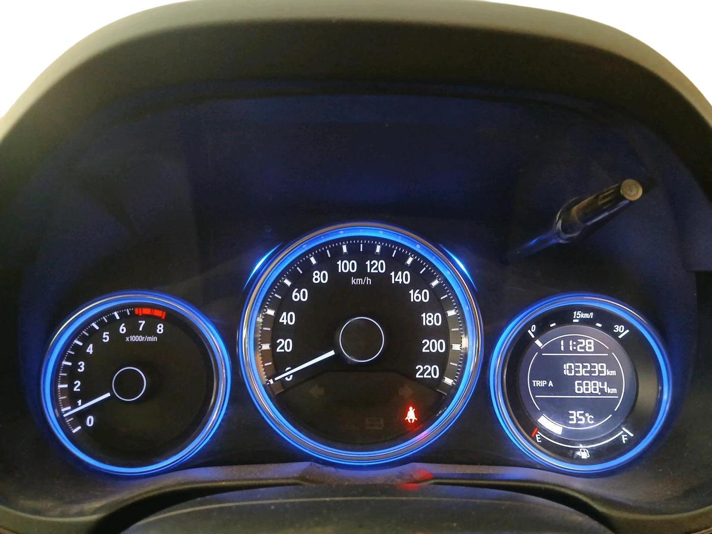 2016 Honda City 1.5L I-VTEC V MT, Petrol, Manual, 1,03,239 km, interior