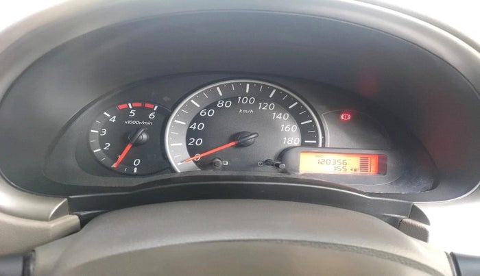 2012 Nissan Micra XV DIESEL, Diesel, Manual, 1,20,356 km, interior