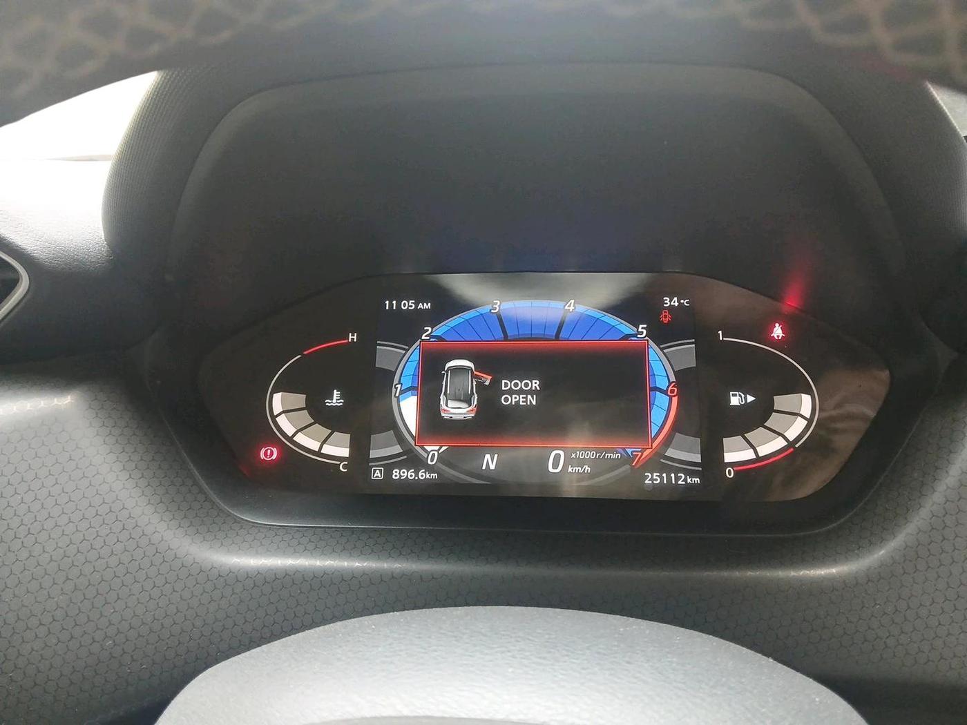 2023 Nissan MAGNITE XV Premium AMT, Petrol, Automatic, 25,112 km, interior