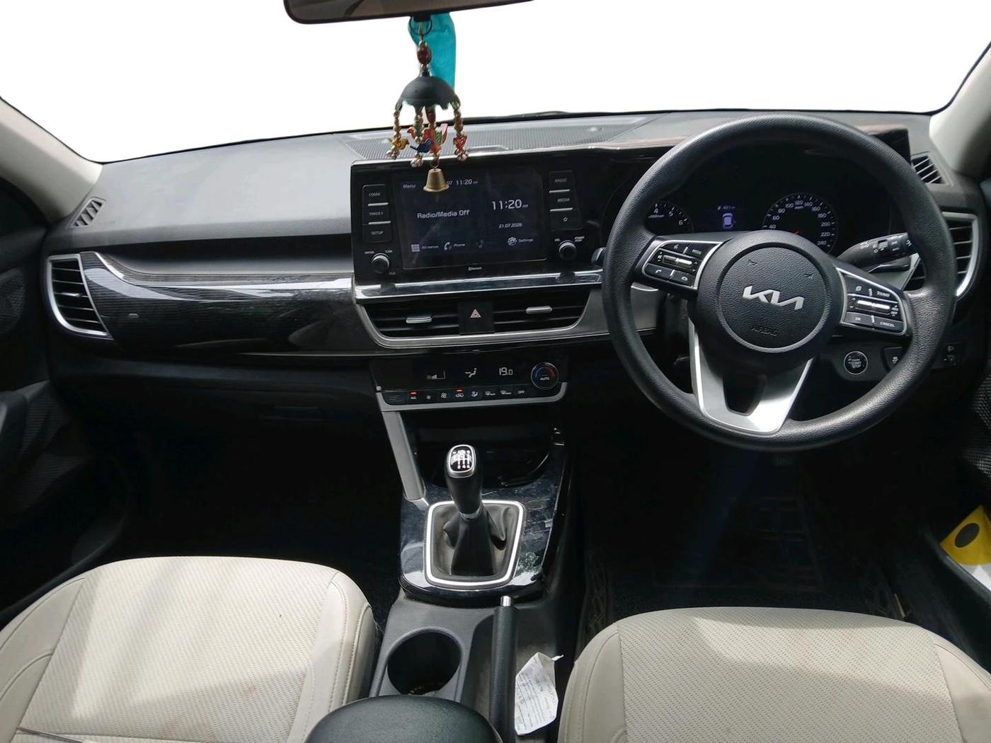 2022 KIA SELTOS HTK PLUS 1.5 IMT, Petrol, Manual, 25,513 km, interior