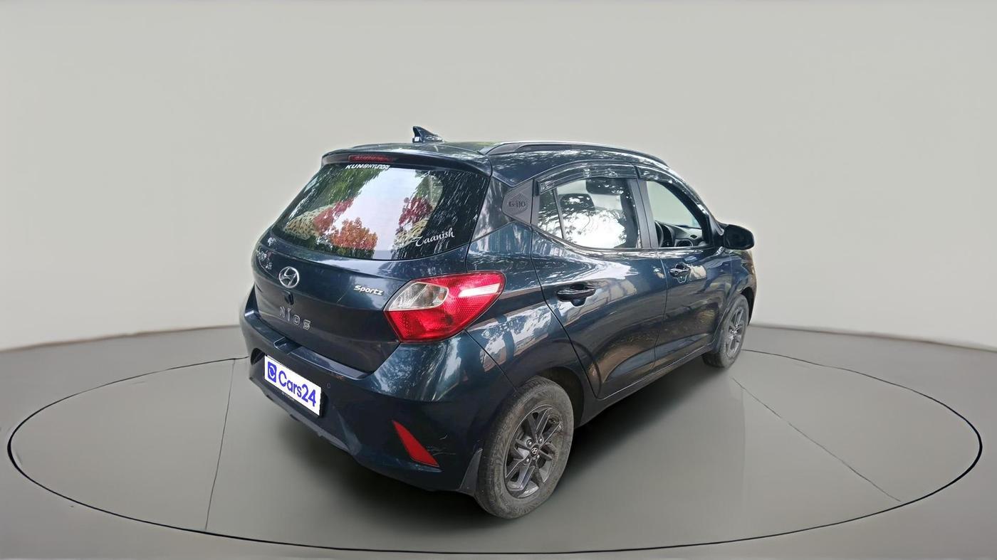 2022 Hyundai GRAND I10 NIOS SPORTZ 1.2 KAPPA VTVT CNG, CNG, Manual, 85,874 km, exterior