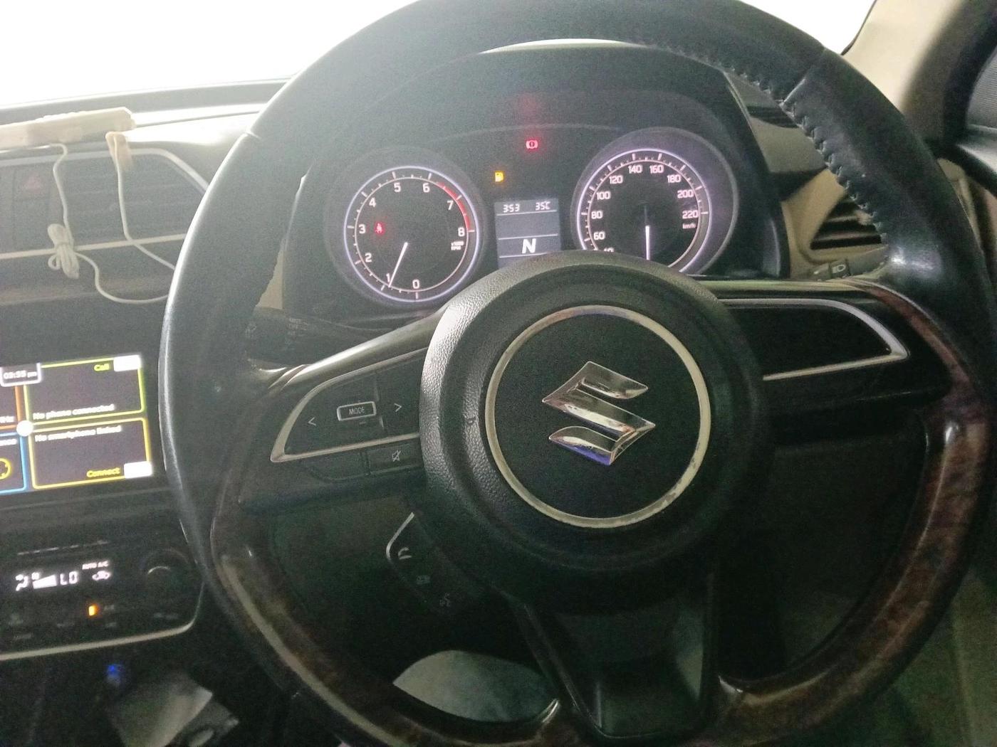 2019 Maruti Dzire ZXI PLUS AMT, Petrol, Automatic, 1,08,408 km, interior