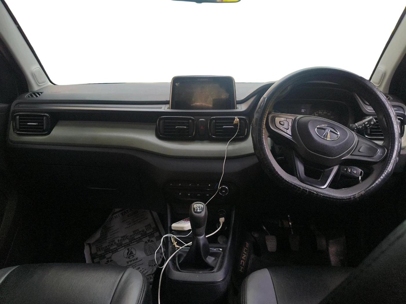 2023 Tata PUNCH ADVENTURE MT, Petrol, Manual, 58,830 km, interior