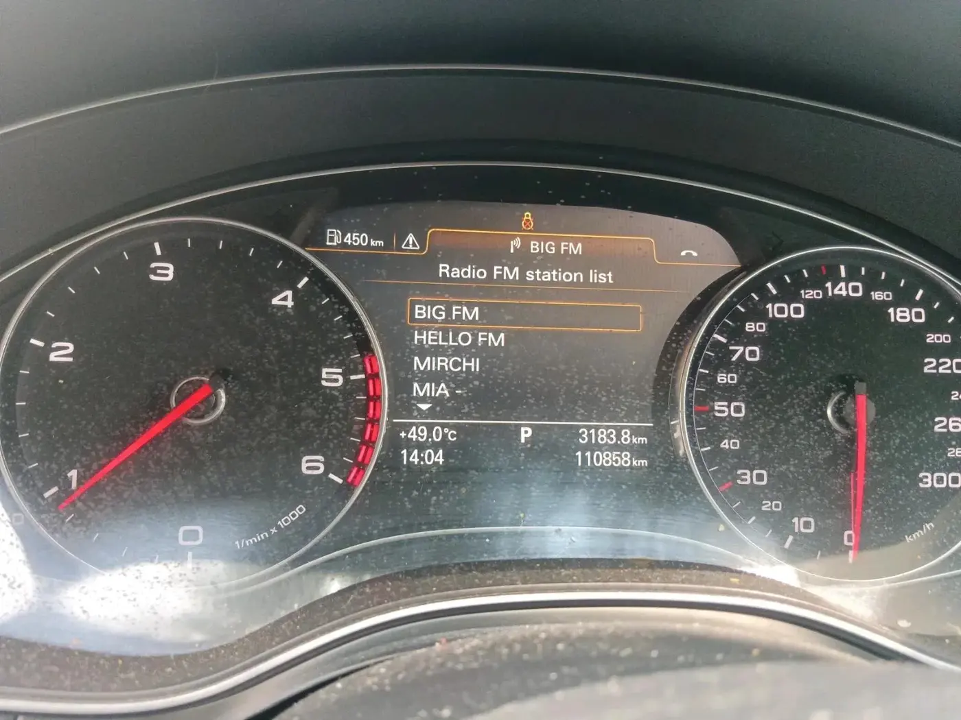 2013 Audi A6 2.0 TDI PREMIUM PLUS, Diesel, Automatic, 1,23,459 km, interior