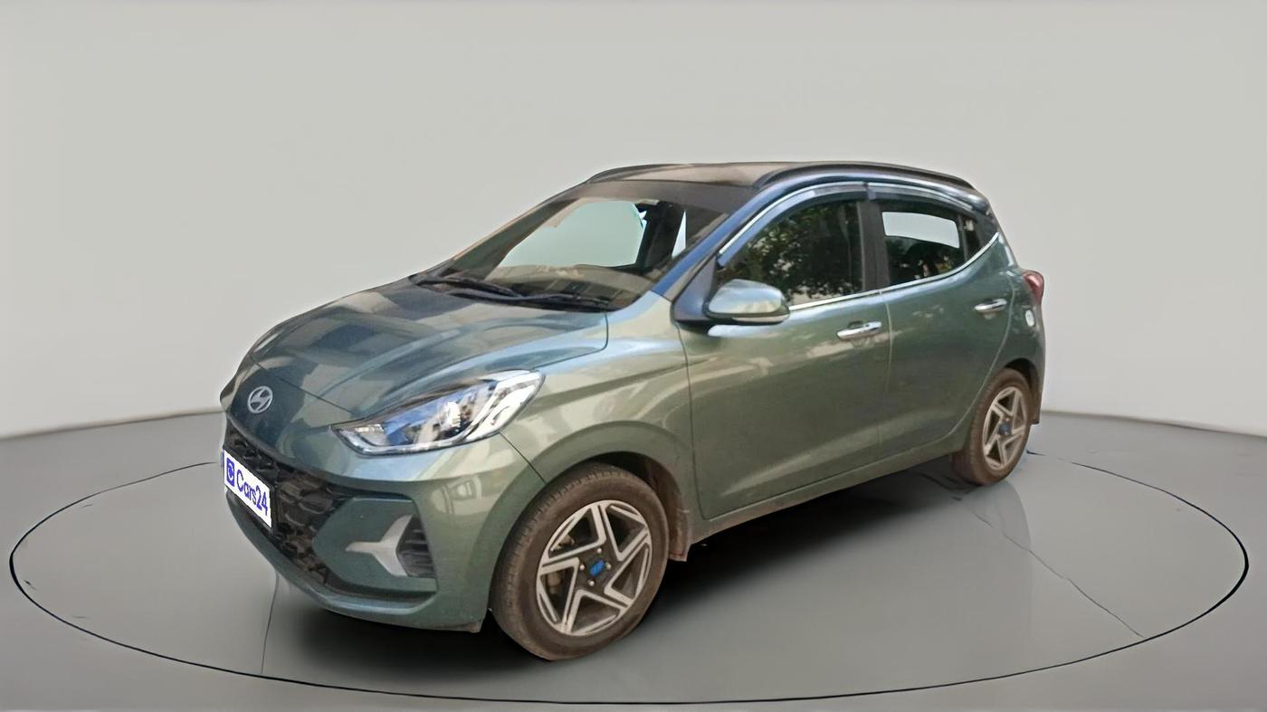 2024 Hyundai GRAND I10 NIOS ASTA AMT 1.2 KAPPA VTVT, Petrol, Automatic, 9,585 km, exterior