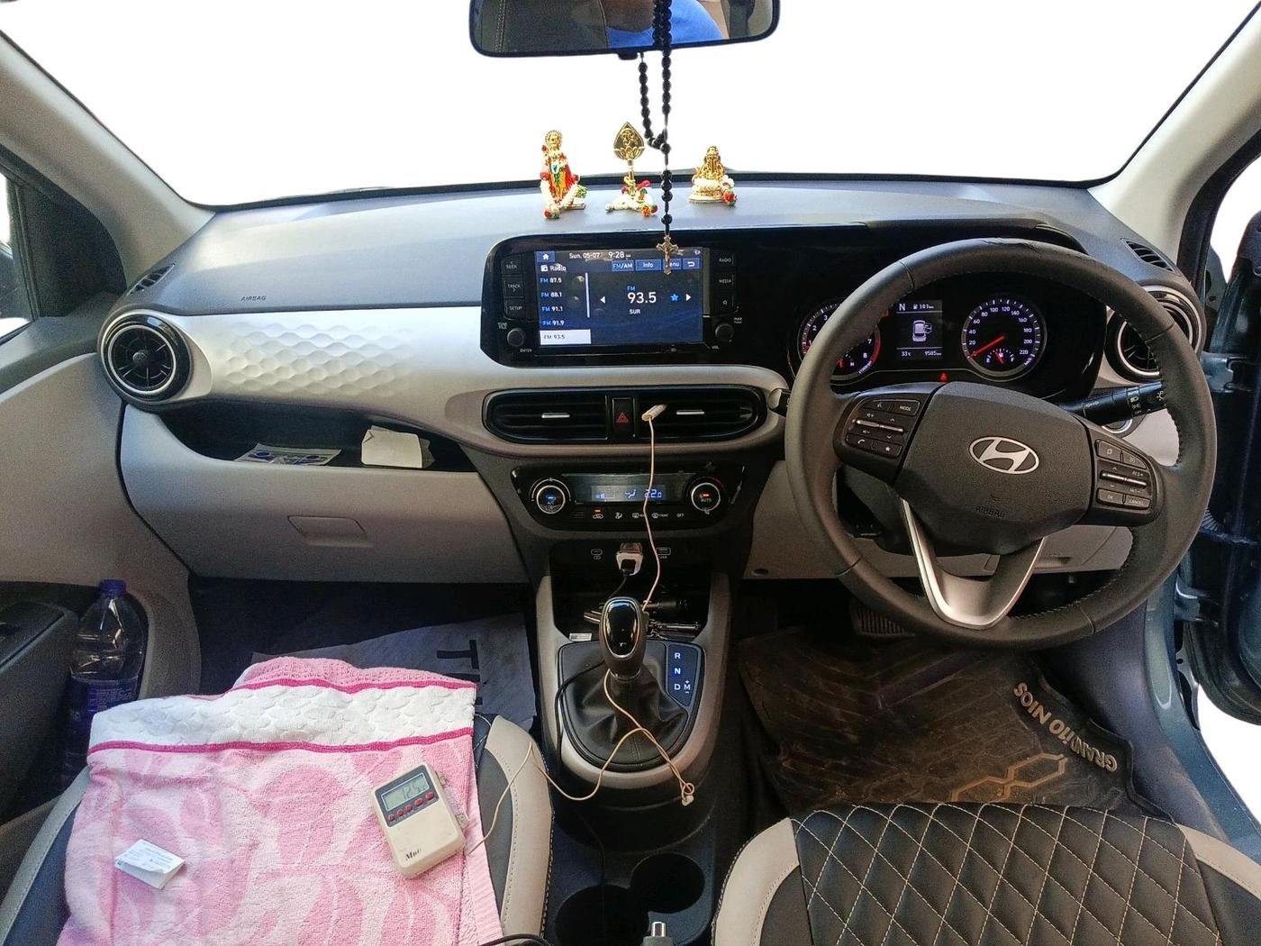 2024 Hyundai GRAND I10 NIOS ASTA AMT 1.2 KAPPA VTVT, Petrol, Automatic, 9,585 km, interior