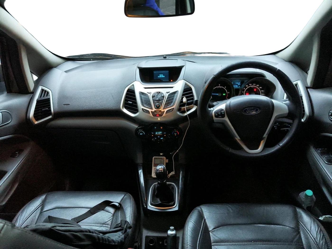 2016 Ford Ecosport TREND 1.5L DIESEL, Diesel, Manual, 1,15,726 km, interior