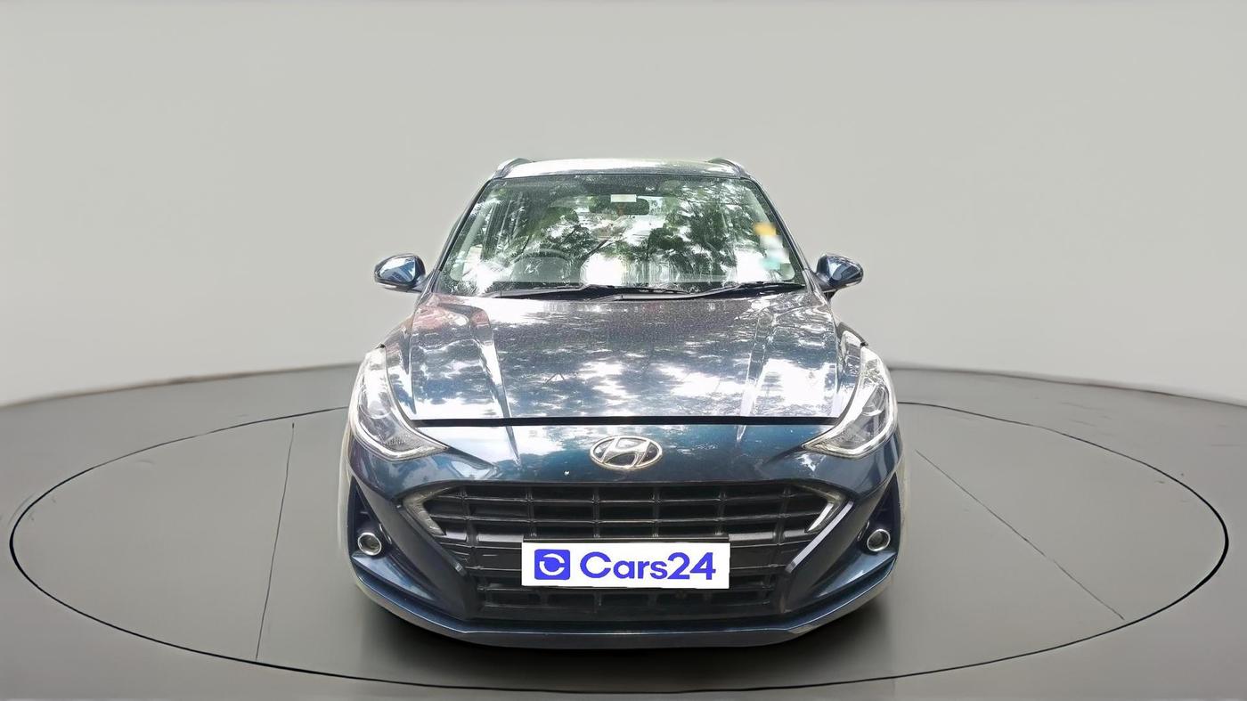 2022 Hyundai GRAND I10 NIOS SPORTZ AMT 1.2 KAPPA VTVT, Petrol, Automatic, 38,595 km, exterior