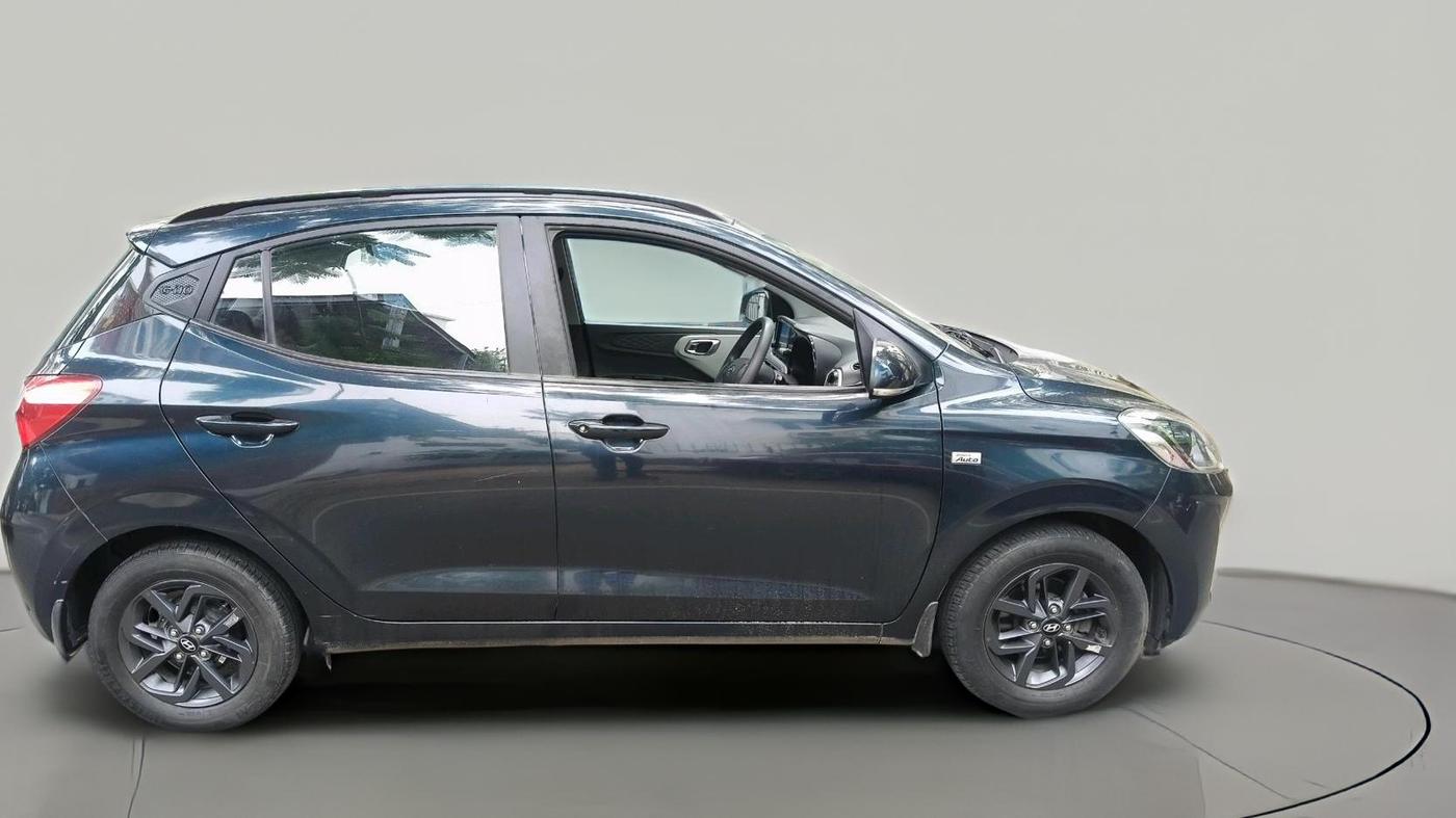 2022 Hyundai GRAND I10 NIOS SPORTZ AMT 1.2 KAPPA VTVT, Petrol, Automatic, 38,595 km, exterior