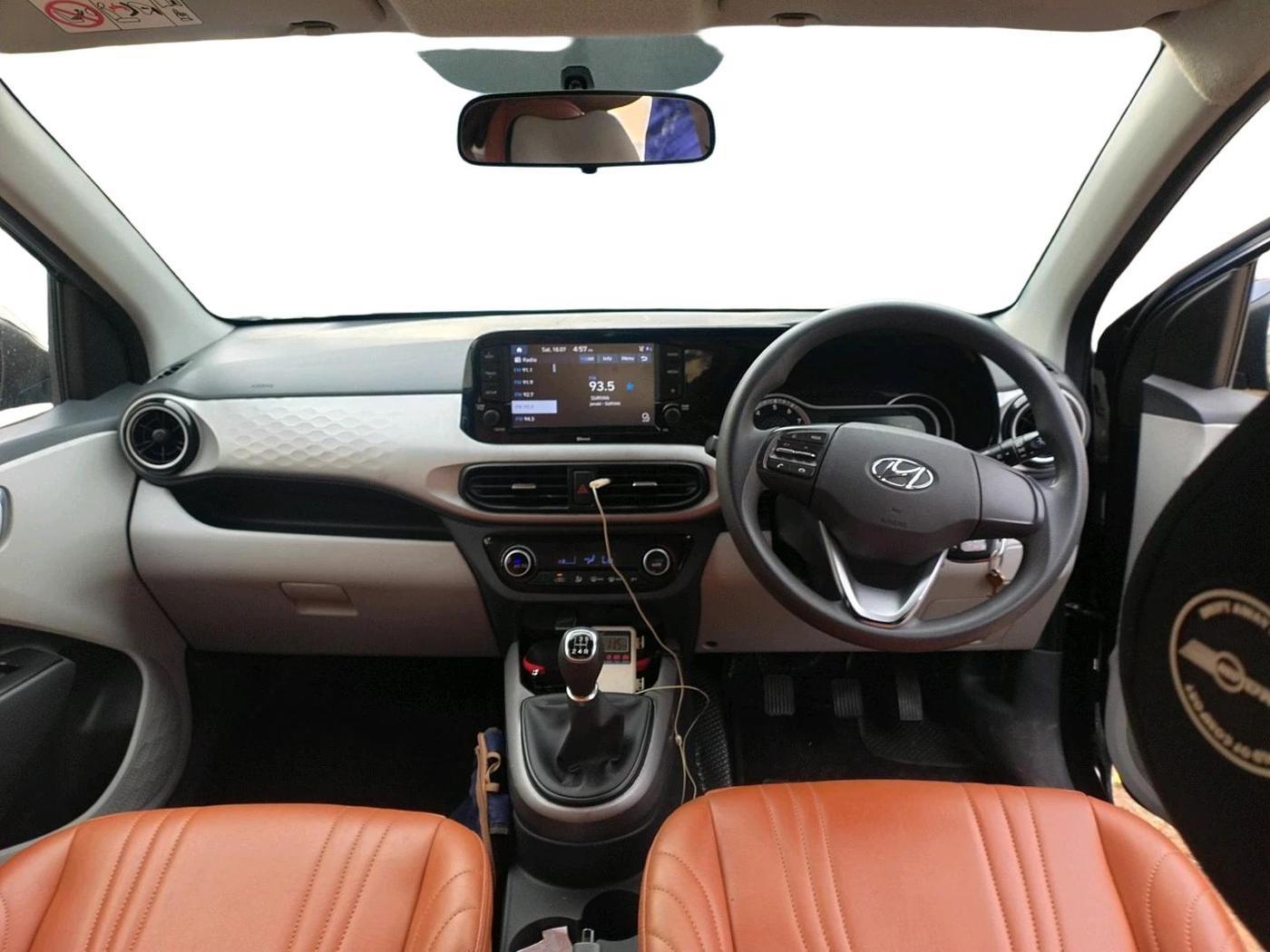 2021 Hyundai GRAND I10 NIOS SPORTZ 1.2 KAPPA VTVT, Petrol, Manual, 31,848 km, interior