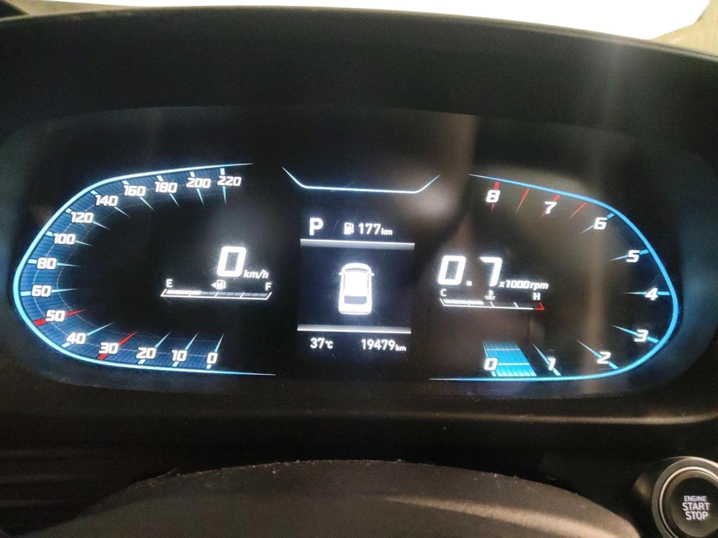 2024 Hyundai NEW I20 ASTA (O) 1.2 IVT, Petrol, Automatic, 20,000 km, interior