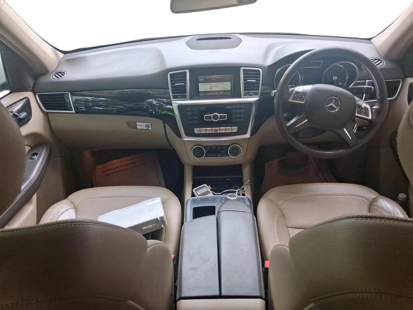 2014 Mercedes Benz Ml Class 250 CDI, Diesel, Automatic, 88,734 km, interior