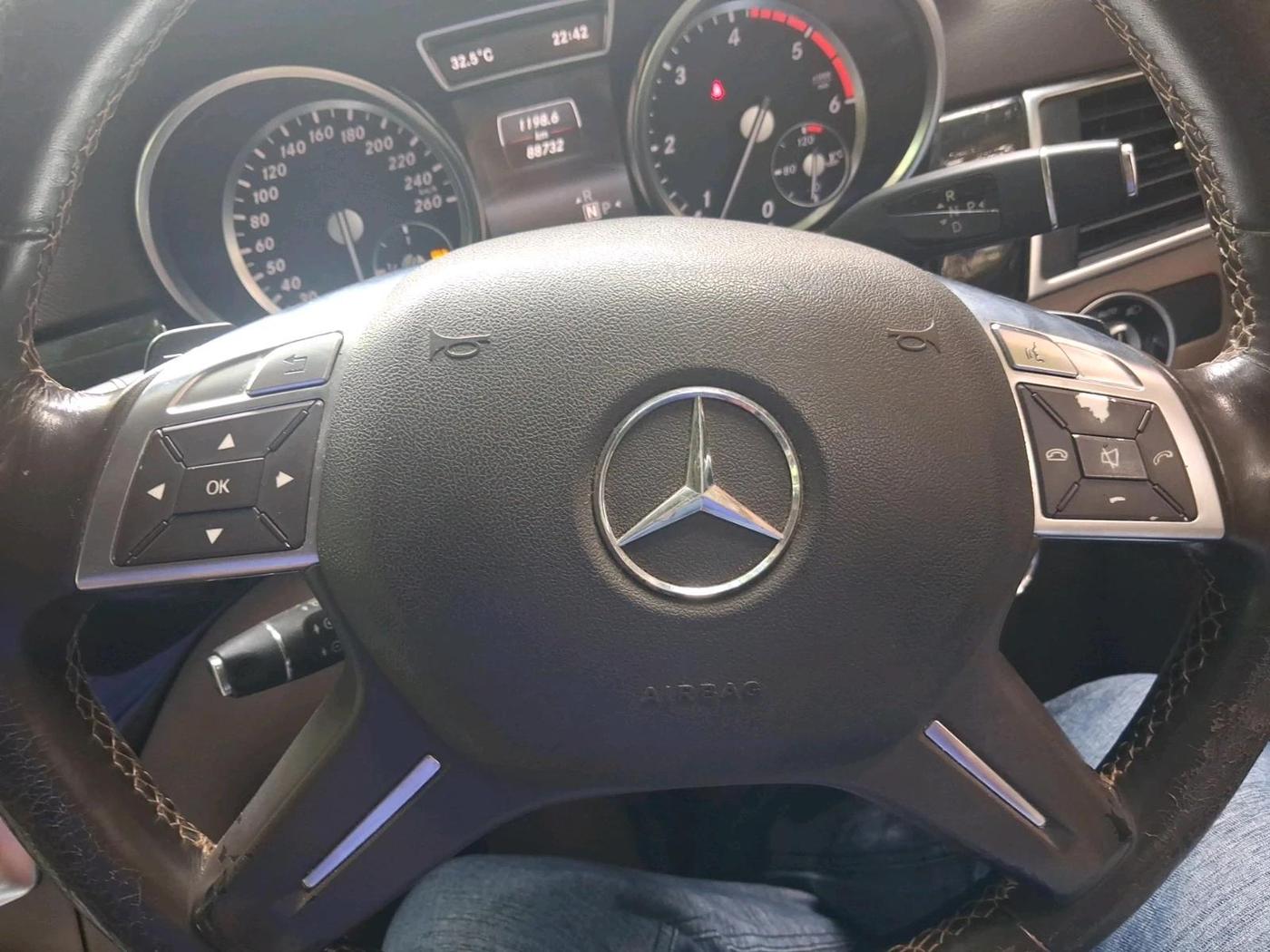 2014 Mercedes Benz Ml Class 250 CDI, Diesel, Automatic, 88,734 km, interior