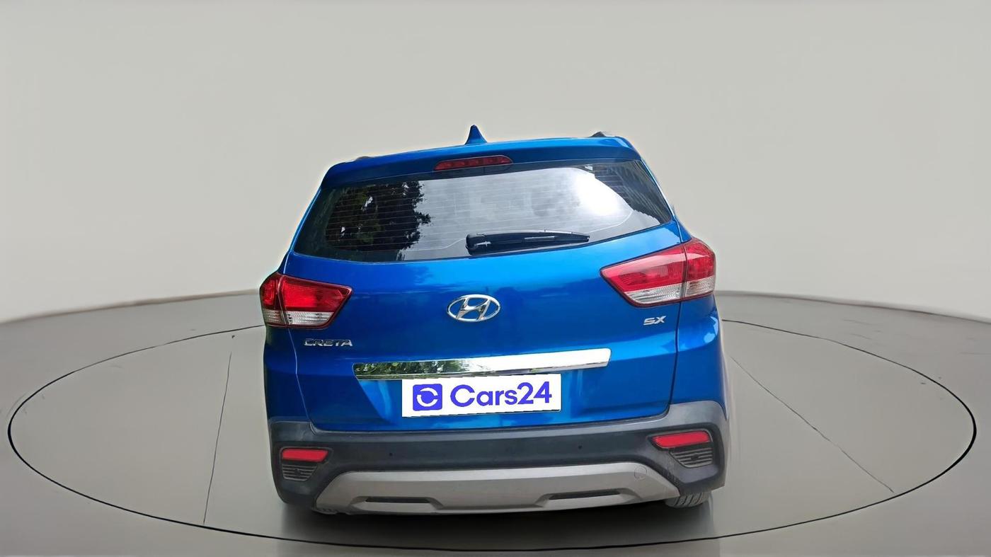 2018 Hyundai Creta SX AT 1.6 PETROL, Petrol, Automatic, 40,604 km, exterior