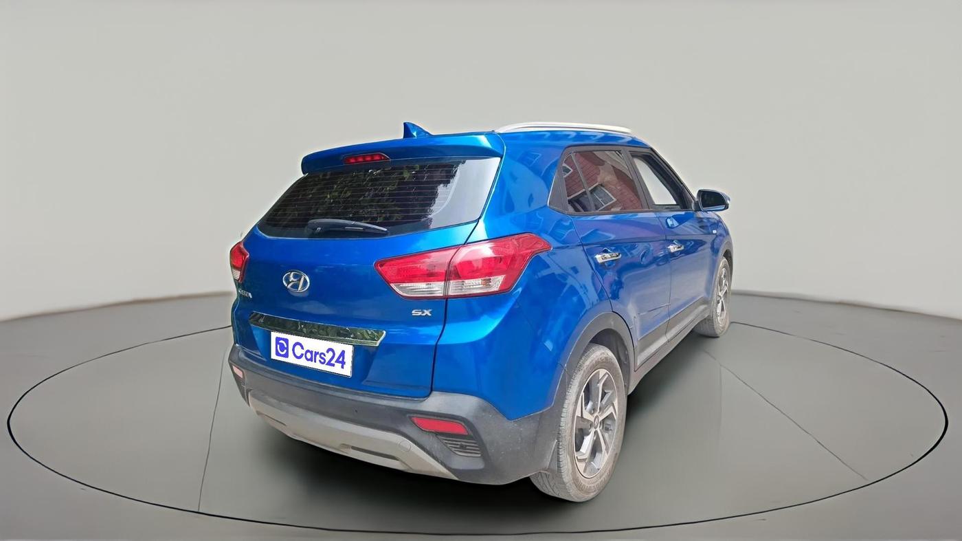2018 Hyundai Creta SX AT 1.6 PETROL, Petrol, Automatic, 40,604 km, exterior