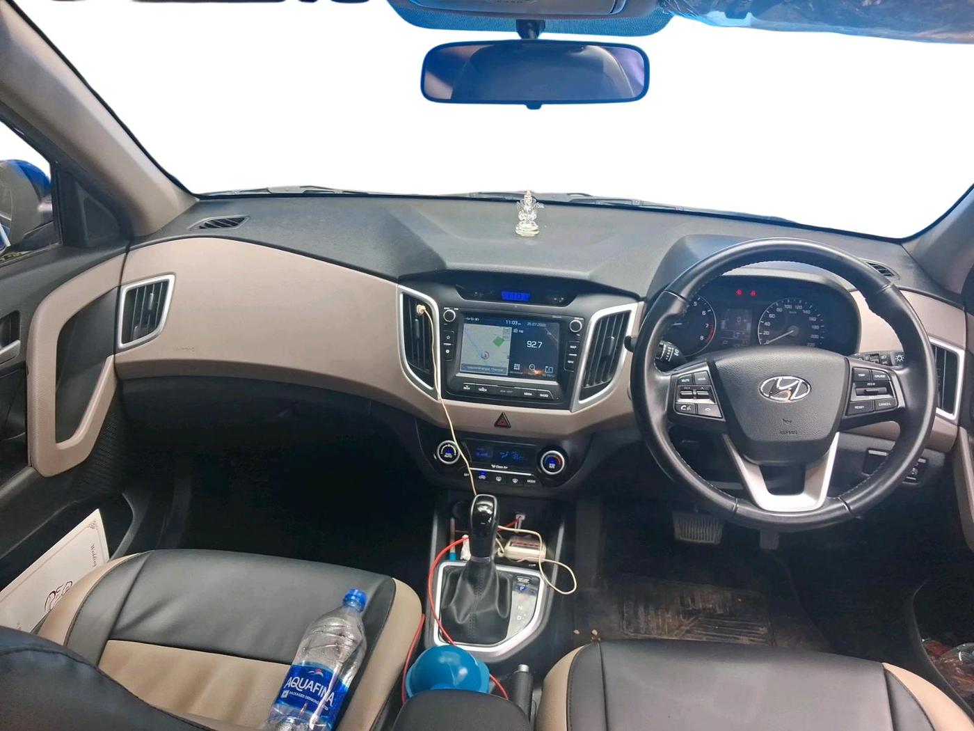 2018 Hyundai Creta SX AT 1.6 PETROL, Petrol, Automatic, 40,604 km, interior