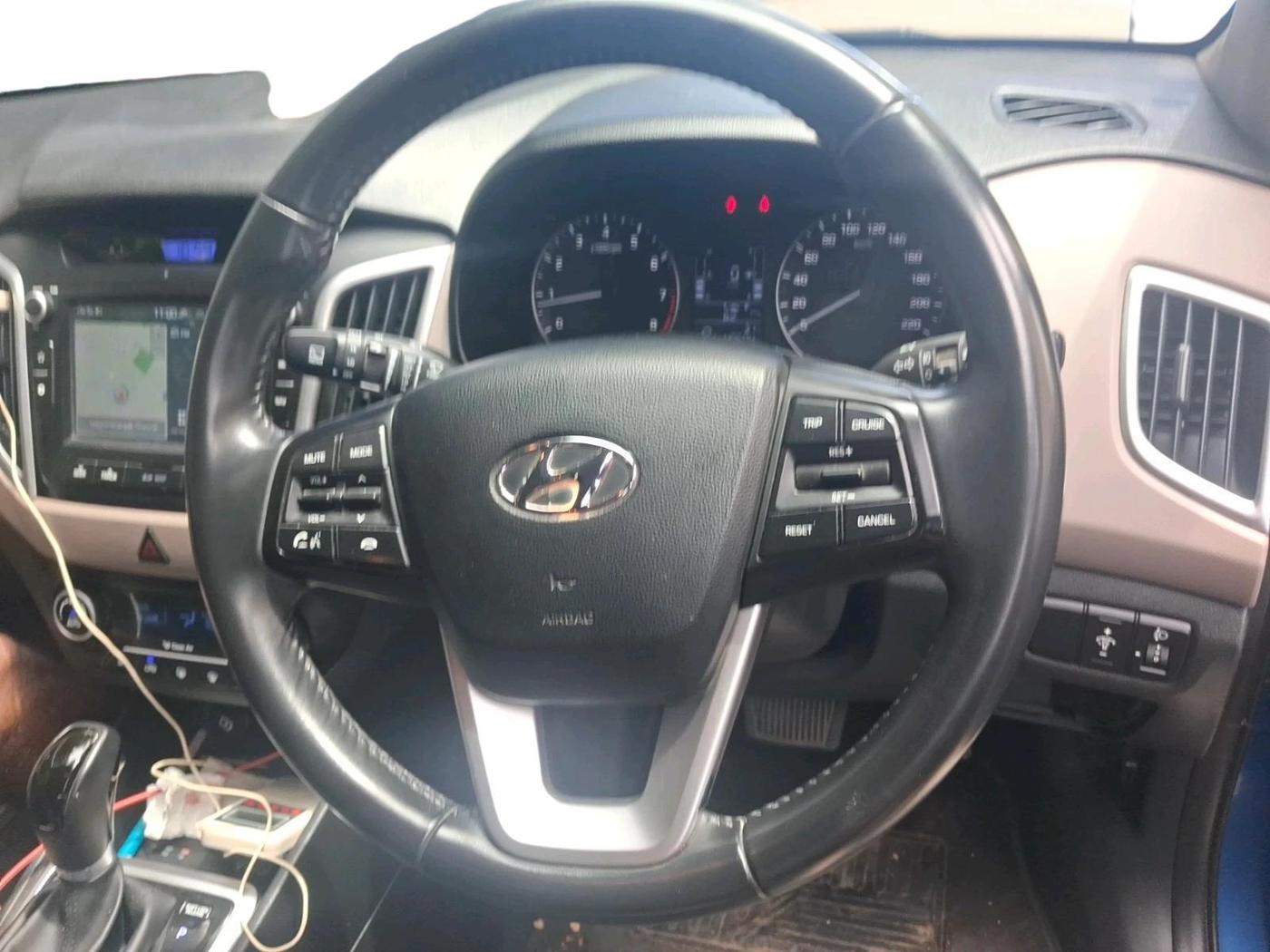 2018 Hyundai Creta SX AT 1.6 PETROL, Petrol, Automatic, 40,604 km, interior