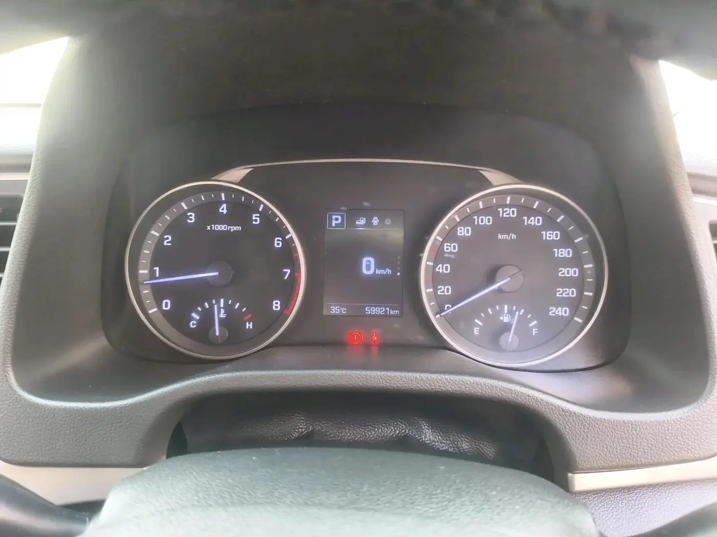 2017 Hyundai New Elantra 2.0 SX AT PETROL, Petrol, Automatic, 59,921 km, interior
