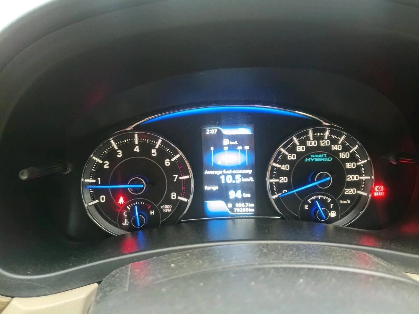 2020 Maruti Ciaz SIGMA 1.5 SHVS MT  PETROL, Petrol, Manual, 78,269 km, interior