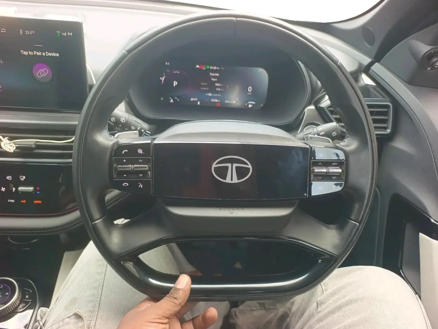 2024 Tata Harrier Fearless Plus AT, Diesel, Automatic, 10,738 km, interior