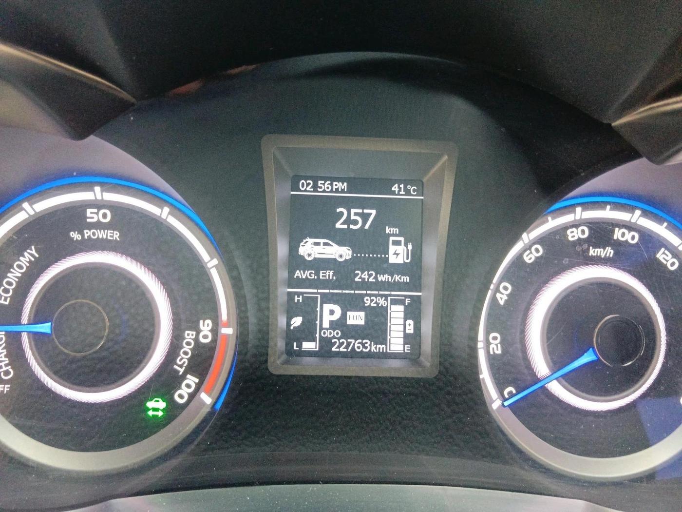 2023 Mahindra XUV400 EL 7.2 KW, Electric, Automatic, 22,760 km, interior