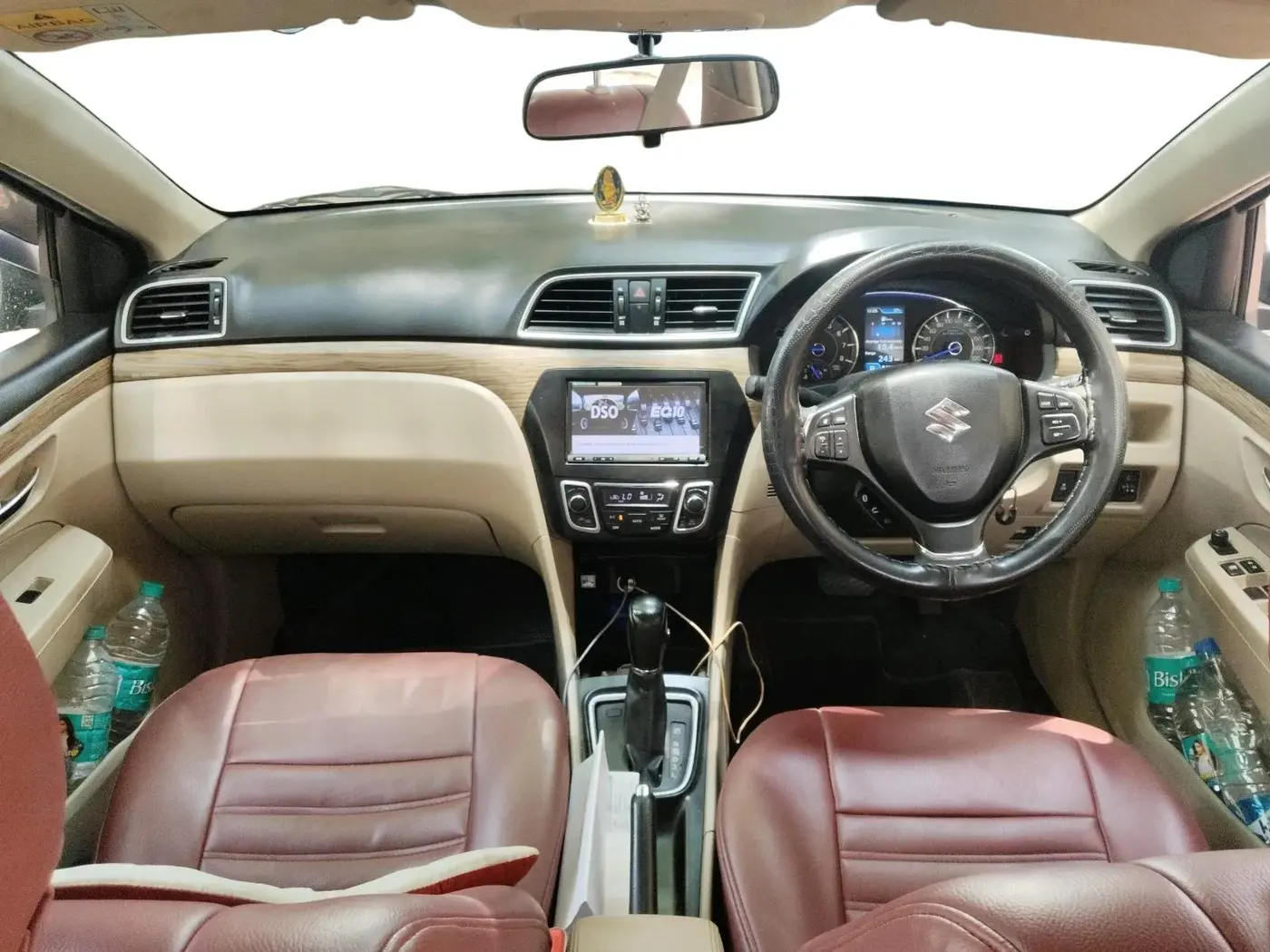 2019 Maruti Ciaz DELTA AT 1.5 SHVS PETROL, Petrol, Automatic, 93,970 km, interior