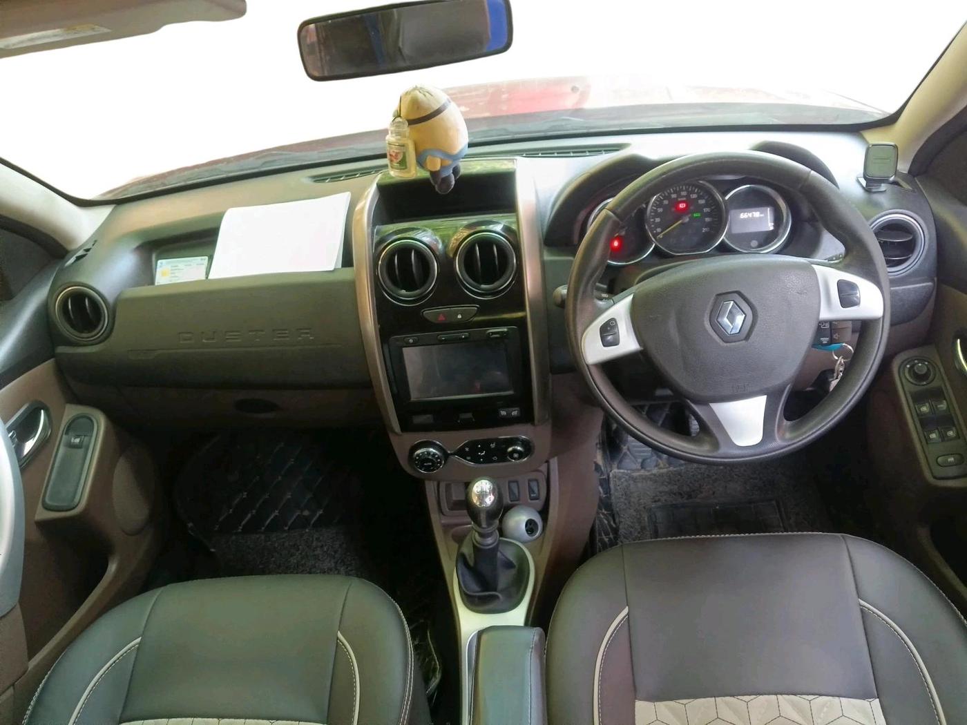 2017 Renault Duster 110 PS RXS MT DIESEL, Diesel, Manual, 66,478 km, interior