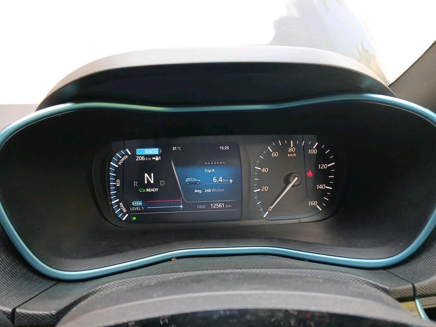 2023 Tata NEXON EV XZ PLUS LUX DARK EDITION, Electric, Automatic, 12,561 km, interior