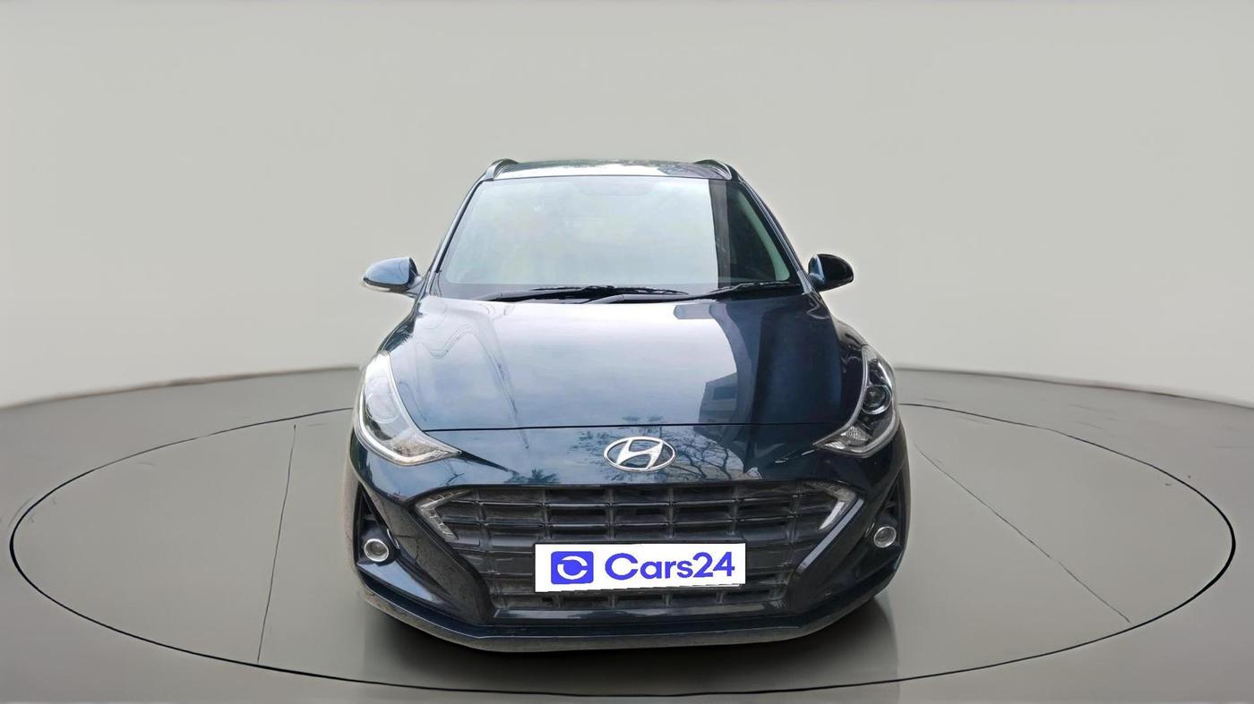 2022 Hyundai GRAND I10 NIOS SPORTZ AMT 1.2 KAPPA VTVT, Petrol, Automatic, 20,306 km, exterior
