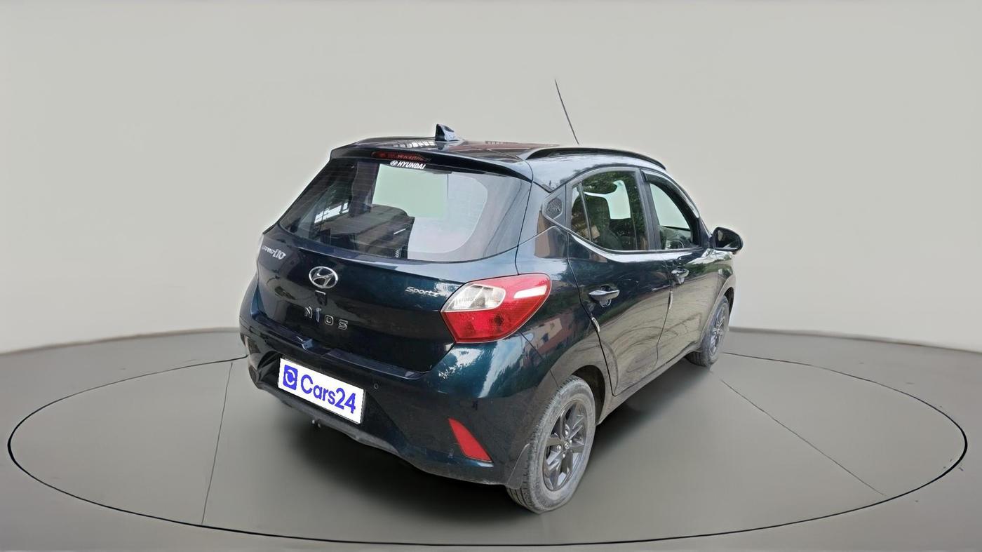 2022 Hyundai GRAND I10 NIOS SPORTZ AMT 1.2 KAPPA VTVT, Petrol, Automatic, 20,306 km, exterior