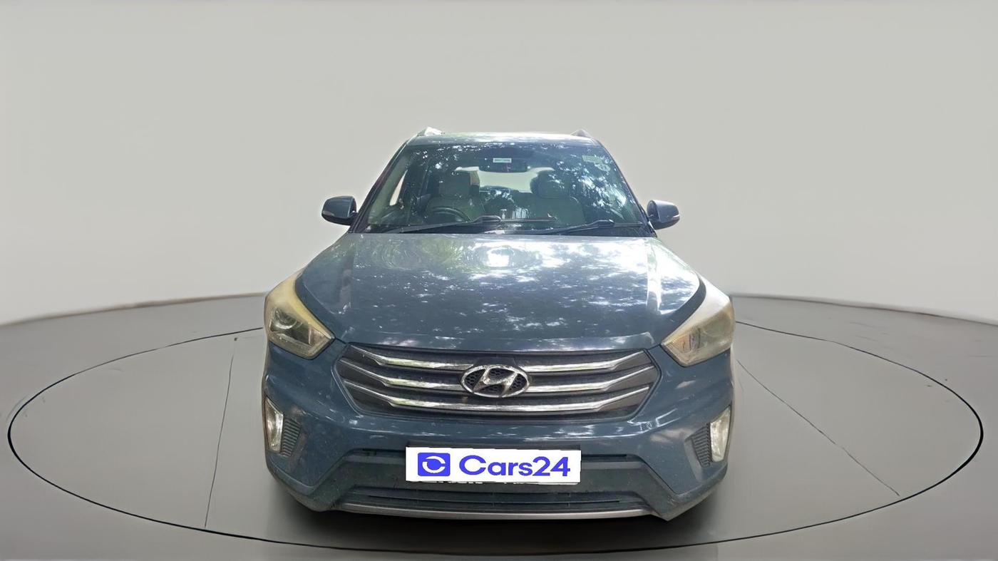 2016 Hyundai Creta SX PLUS 1.6 PETROL, Petrol, Manual, 1,46,104 km, exterior