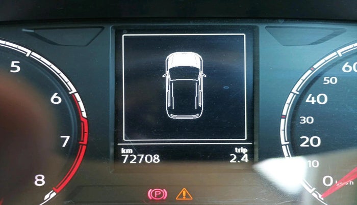 2022 Volkswagen TAIGUN HIGHLINE 1.0 TSI AT, Petrol, Automatic, 72,708 km, interior