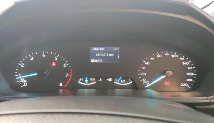 2018 Ford Ecosport TITANIUM + 1.5L PETROL AT, Petrol, Automatic, 85,437 km, interior