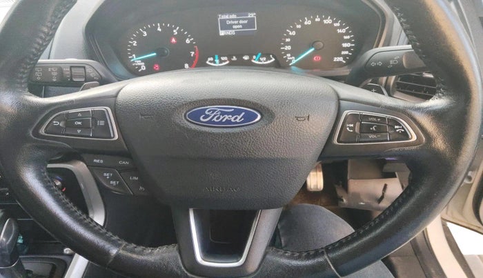 2018 Ford Ecosport TITANIUM + 1.5L PETROL AT, Petrol, Automatic, 85,437 km, interior