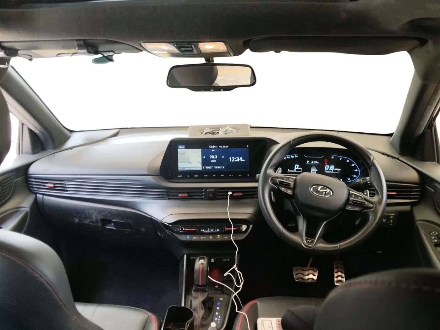 2022 Hyundai NEW I20 N LINE N8 1.0 TURBO GDI DCT, Petrol, Automatic, 12,522 km, interior