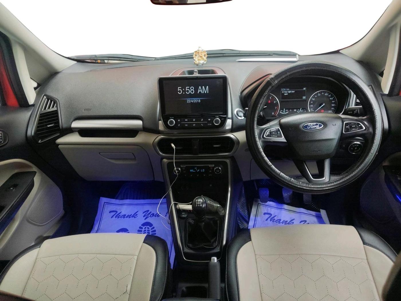 2021 Ford Ecosport TITANIUM 1.5L PETROL, Petrol, Manual, 73,758 km, interior