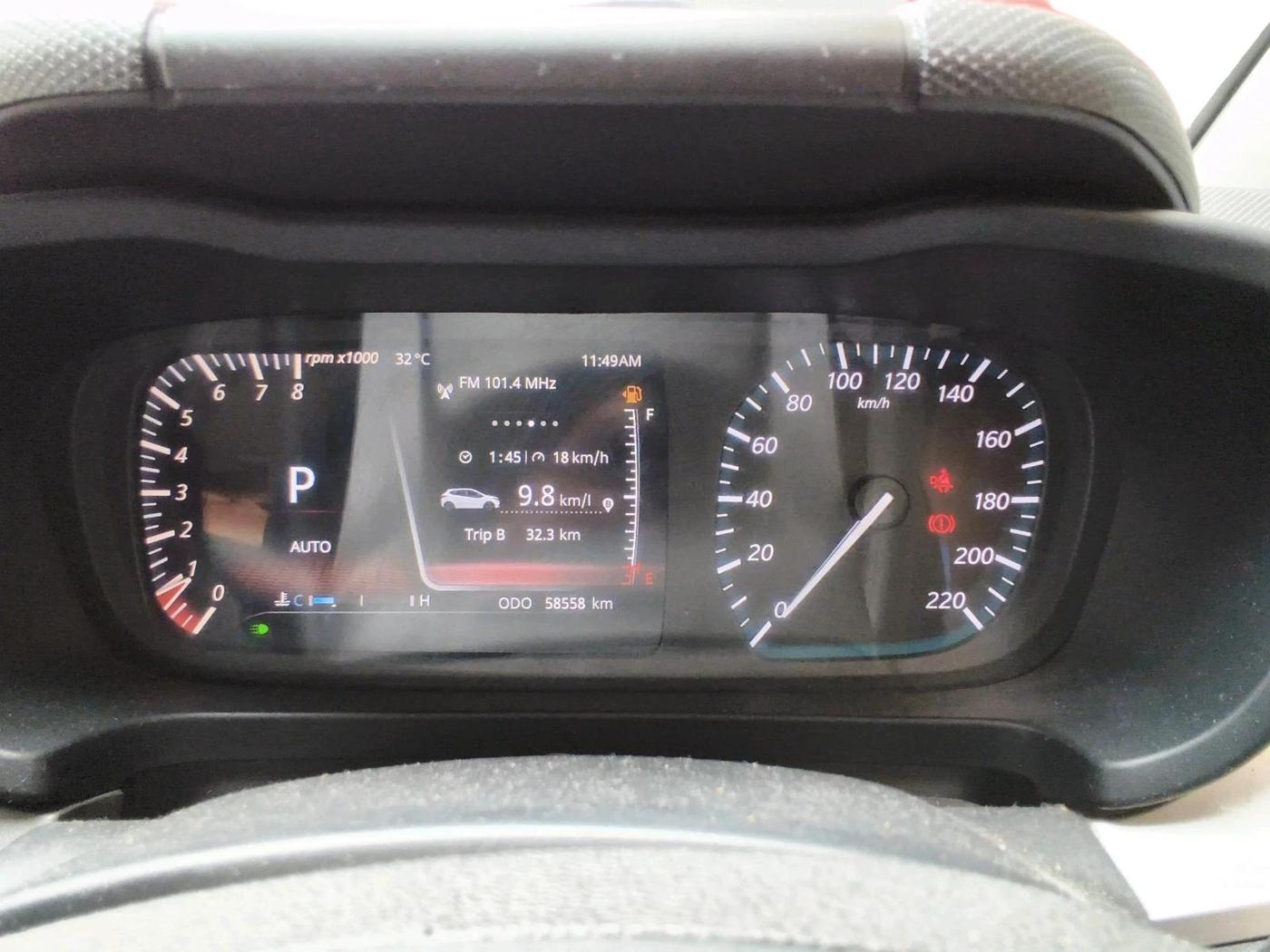 2022 Tata ALTROZ XZA, Petrol, Automatic, 58,558 km, interior