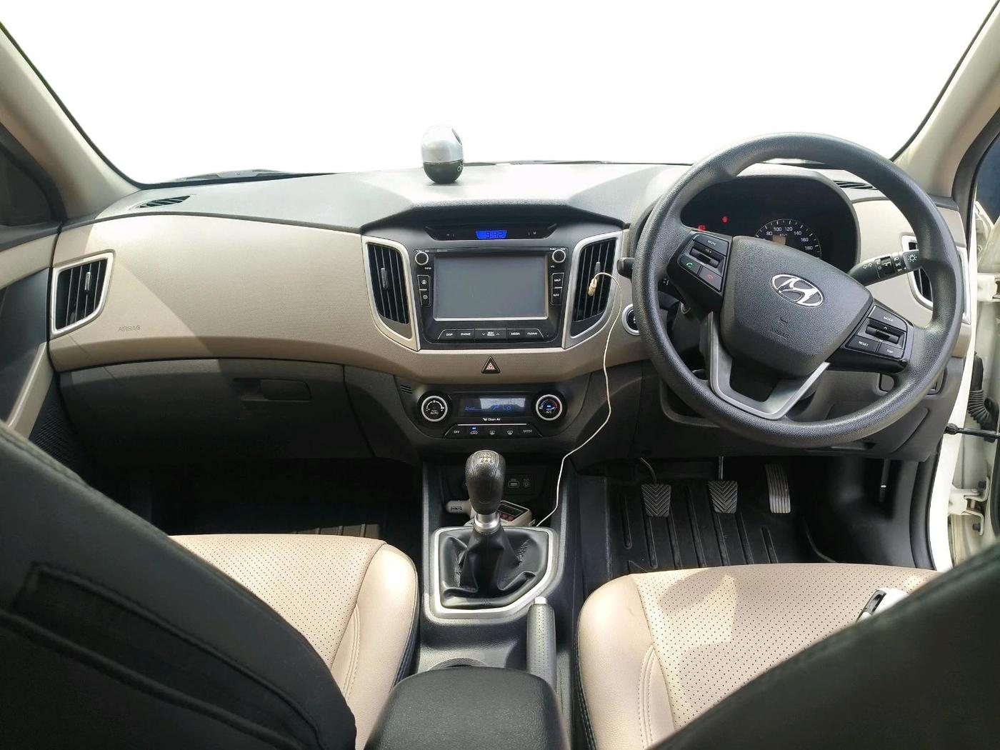 2016 Hyundai Creta  SX 1.6 Petrol , Petrol, Manual, 77,633 km, interior