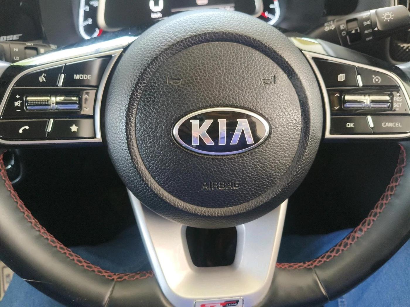 2020 KIA SONET GTX PLUS 1.5 AT, Diesel, Automatic, 82,174 km, interior