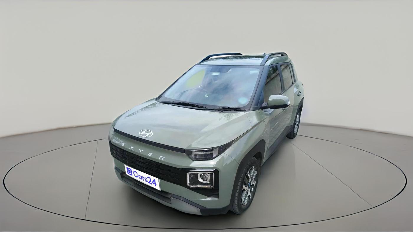 2024 Hyundai EXTER SX(O) 1.2 AMT, Petrol, Automatic, 17,109 km, exterior
