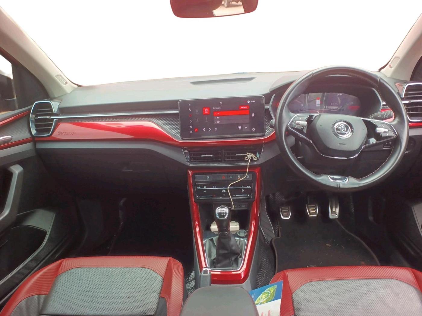 2022 Skoda KUSHAQ MONTE CARLO 1.5L TSI MT, Petrol, Manual, 33,268 km, interior