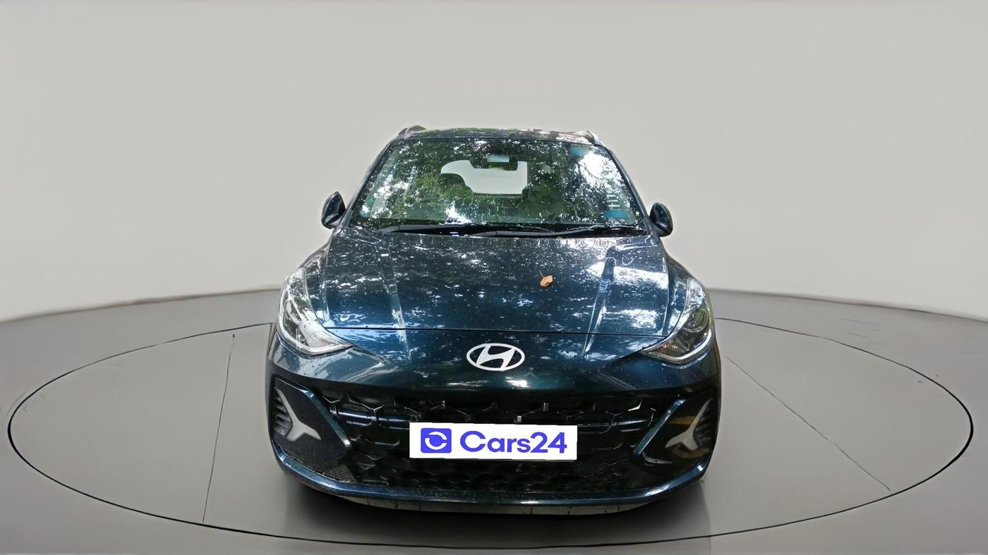2023 Hyundai GRAND I10 NIOS SPORTZ AMT 1.2 KAPPA VTVT, Petrol, Automatic, 17,471 km, exterior