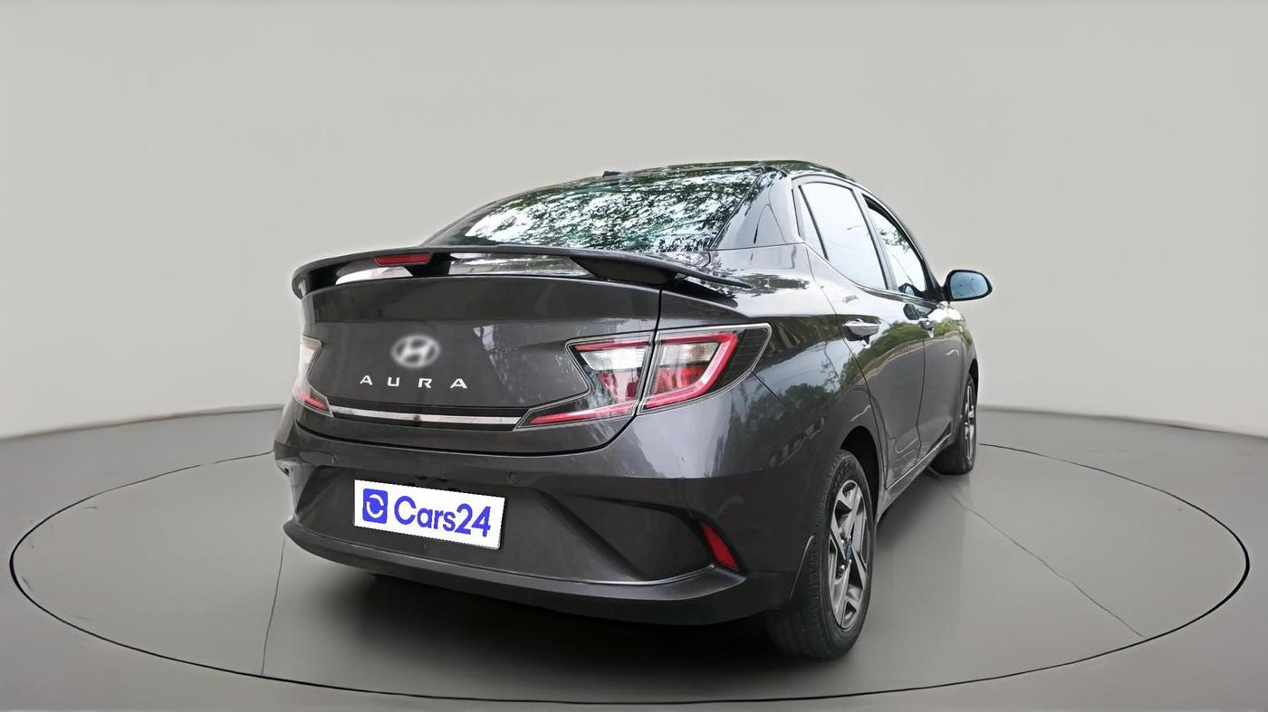 2023 Hyundai AURA SX PLUS 1.2 AMT, Petrol, Automatic, 48,065 km, exterior