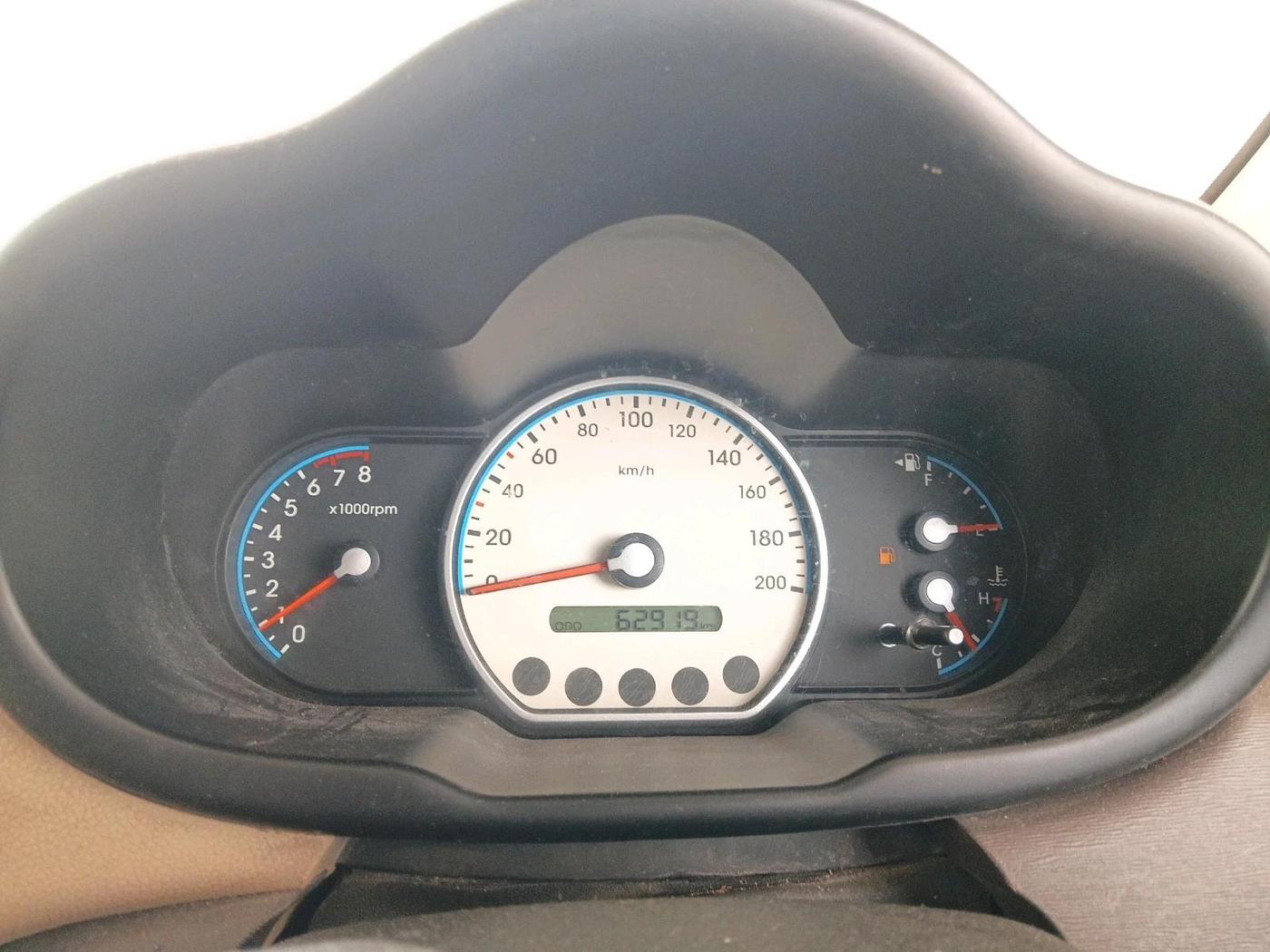 2009 Hyundai i10 SPORTZ 1.2, Petrol, Manual, 62,919 km, interior